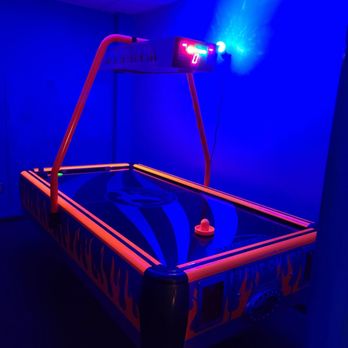 Time Out - Glow in the dark air hockey - Bars Near Me - Ames, Iowa