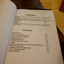 Antico Caffe' Toti - Menu