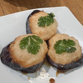 Tim Ho Wan - Stuffed eggplant - Dim Sum Near Me - Honolulu, Hawaii