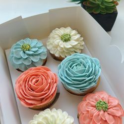 Tia Bakery - Cupcake Box - Set of 6