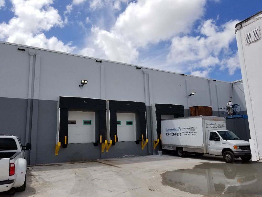 Slide of Rainbow Painting Group