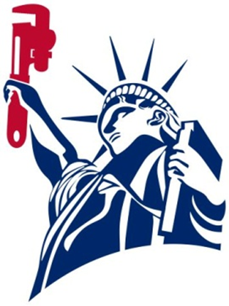 Slide of Lady Liberty Contracting