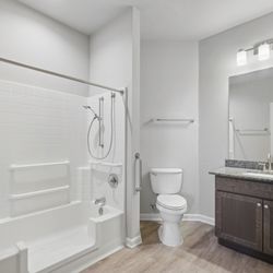Town Village - Bathroom at Town VIllage