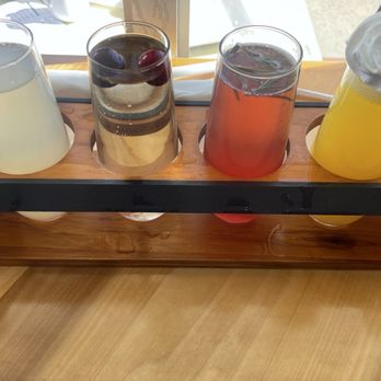 Breakfast at Ruiz - Winter Mimosa Flight: Pear, White Cranberry, Pomegranate, & Creamsicle - Breakfast & Brunch Near Me - West Columbia, South Carolina Breakfast at Ruiz - Winter Mimosa Flight: Pear, White Cranberry, Pomegranate, & Creamsicle - Breakfast & Brunch Near Me - West Columbia, South Carolina