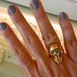Mia Jewelry - Today's purchase? An edgy Skull Ring from Mia.