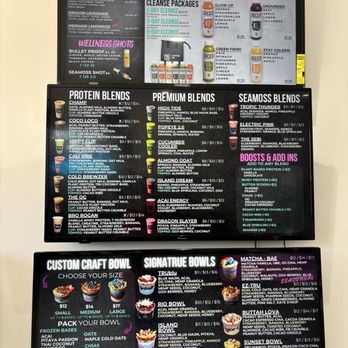Trū Bowl - Menu - Juice Bars & Smoothies Near Me - Corona, California