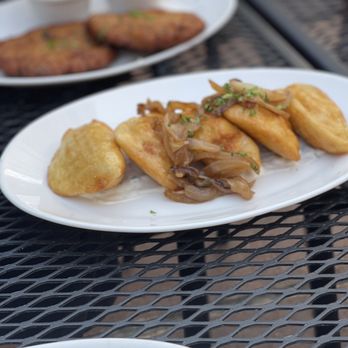 Jagerhaus German Restaurant & Biergarten - pierogies - German Near Me - Whitestone, New York Jagerhaus German Restaurant & Biergarten - pierogies - German Near Me - Whitestone, New York