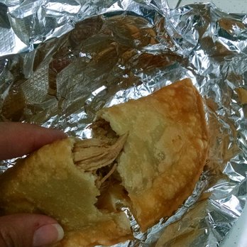 Richport Cafe - Chicken empanada inside - Spanish Near Me - Rochester, New York Richport Cafe - Chicken empanada inside - Spanish Near Me - Rochester, New York