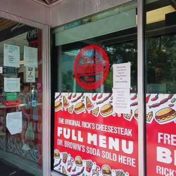 Rick's Cheesesteak Shop - Outside the shop - Cheesesteaks Near Me - Williamsburg, Virginia