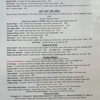Grillin & Chillin Alehouse - Menu side 2 - American Near Me - Hollister, California Grillin & Chillin Alehouse - Menu side 2 - American Near Me - Hollister, California