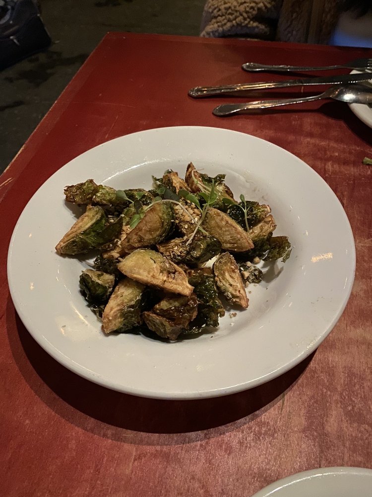 Order Crispy Brussels Sprouts food online from Zambra store, Asheville on bringmethat.com