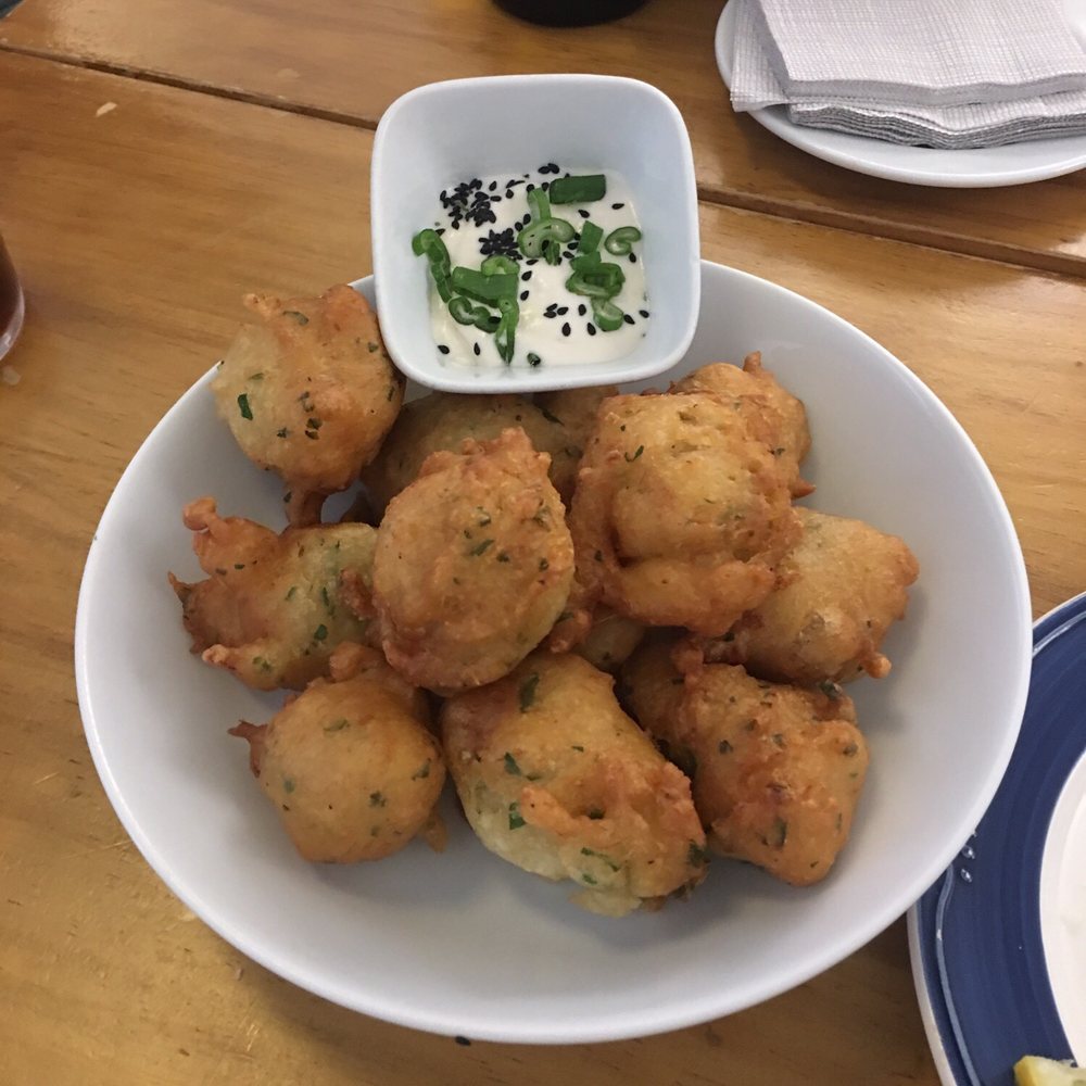 La Brunilda - Buñuelos de bacalao. Best I've had. Amazing flavor and texture. Not over breaded. - Tapas Bars Near Me - Seville, SE La Brunilda - Buñuelos de bacalao. Best I've had. Amazing flavor and texture. Not over breaded. - Tapas Bars Near Me - Seville, SE
