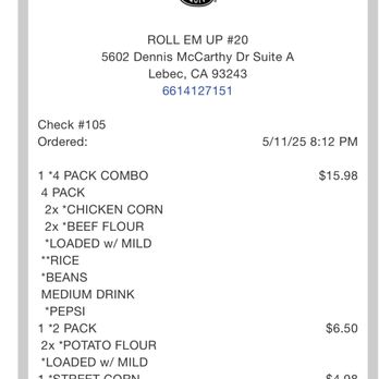 Roll Em Up Taquitos - Mexican Near Me - Lebec, California Roll Em Up Taquitos - Mexican Near Me - Lebec, California