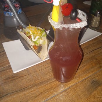 Copacabana Seafood & Brunch - Rum Punch and a fish taco - Seafood Near Me - New York, New York Copacabana Seafood & Brunch - Rum Punch and a fish taco - Seafood Near Me - New York, New York