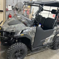 Rural King - Massimo side by side, 4x4 w back up camera!