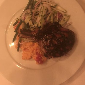 Langdon's - Bone-in Berkshire pork chop - New American Near Me - Mt Pleasant, South Carolina