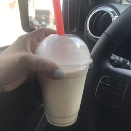 Protein smoothie, it's delicious.