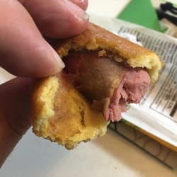 Chevron - I do not suggest the food here, absolutely disgusting. I know roller food can be rough, but this was tough to swallow, literally.