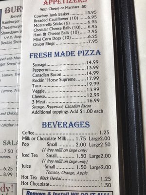 Menu photo 4 Rockin Horse cafe Richville, MN Menu photo 4 Rockin Horse cafe Richville, MN