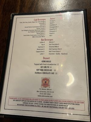 Menu photo 3 Sutter Pub & Restaurant San Francisco, CA Menu photo 3 Sutter Pub & Restaurant San Francisco, CA