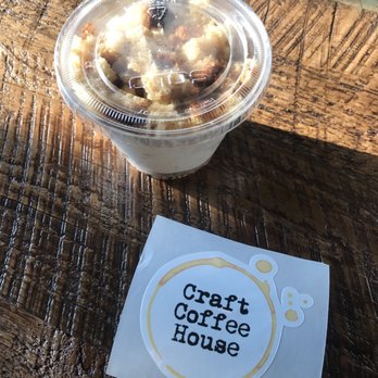Craft Coffee House - Chi tea pudding with honey cake - Coffee & Tea Near Me - Pendleton, New York
