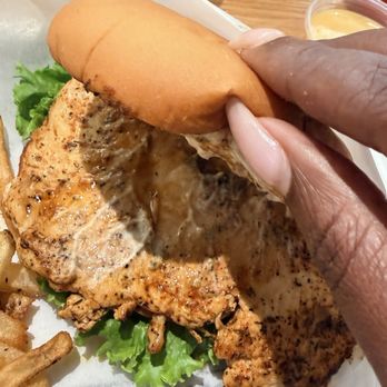 Super Chix - Blackened Chicken Sandwich - Chicken Shop Near Me - Charlotte, North Carolina Super Chix - Blackened Chicken Sandwich - Chicken Shop Near Me - Charlotte, North Carolina