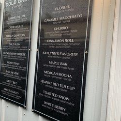 SIPS Coffee - Menu