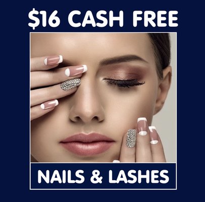 $16 CASH FREE plus A SERVICE LIKE NO OTHER. - Come to celebrate our grand-opening and pamper yourself with our special offer.
A SERVICE THAT WILL BLOW YOUR MIND.
1. Our certified artists are among the best. And we are not just saying that.
2. Your health safety is our top priority. So our professional practices are 100%-guaranteed clean and sanitized.
3. We value your trust. Our service price lists are absolutely transparent with no hidden fee.
4. If you ever dissatisfied with any portion of the job, we will immediately refund it AND re-do it at no charge. $16 CASH FREE plus A SERVICE LIKE NO OTHER. - Come to celebrate our grand-opening and pamper yourself with our special offer.
A SERVICE THAT WILL BLOW YOUR MIND.
1. Our certified artists are among the best. And we are not just saying that.
2. Your health safety is our top priority. So our professional practices are 100%-guaranteed clean and sanitized.
3. We value your trust. Our service price lists are absolutely transparent with no hidden fee.
4. If you ever dissatisfied with any portion of the job, we will immediately refund it AND re-do it at no charge.