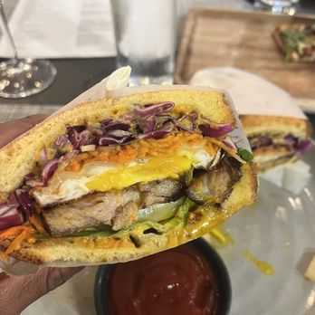 One Flew South - Pork belly sandwich - Bars Near Me - Atlanta, Georgia One Flew South - Pork belly sandwich - Bars Near Me - Atlanta, Georgia