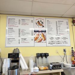 Famous Uncle Al's - Menu board