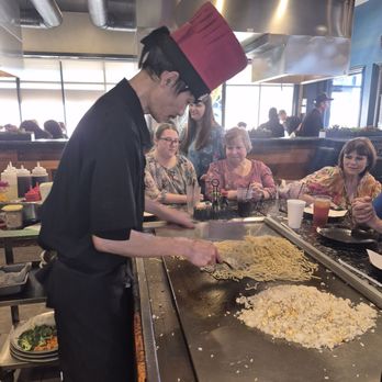 Mr. Hibachi - This was our cook. Very talented. - Sushi Bars Near Me - Arlington, Texas Mr. Hibachi - This was our cook. Very talented. - Sushi Bars Near Me - Arlington, Texas
