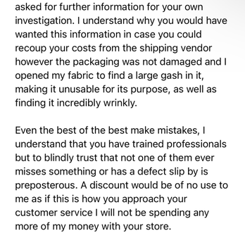 Kraft Village - My response not taking that as an answer - Fabric Stores Near Me - Belleville, Ontario Kraft Village - My response not taking that as an answer - Fabric Stores Near Me - Belleville, Ontario