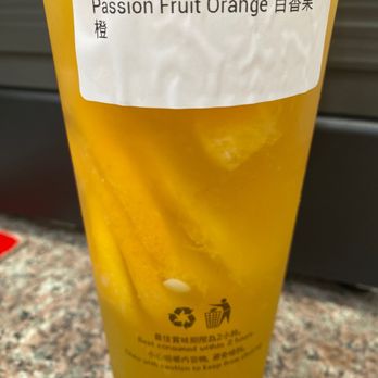 PTEA - Passion fruit orange - Bubble Tea Near Me - Quincy, Massachusetts
