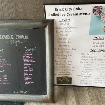 Brick City Boba - Menu - Ice Cream & Frozen Yogurt Near Me - Sanford, North Carolina Brick City Boba - Menu - Ice Cream & Frozen Yogurt Near Me - Sanford, North Carolina