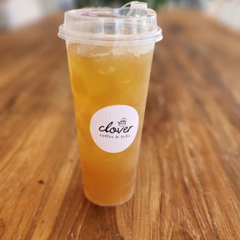 Clover Coffee & Boba - Lychee fruit tea - Coffee & Tea Near Me - Ventura, California Clover Coffee & Boba - Lychee fruit tea - Coffee & Tea Near Me - Ventura, California