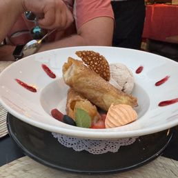 A yummy dessert! A yummy dessert!