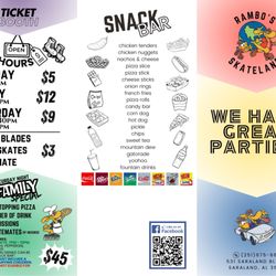 Rambo's Skateland - Hours and Admission Prices