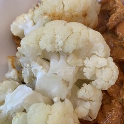 The Point Cafe - Steamed cauliflower is tender and tasty