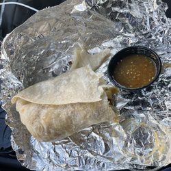 Tony's Restaurant - Breakfast burritos with green tomatillo salsa