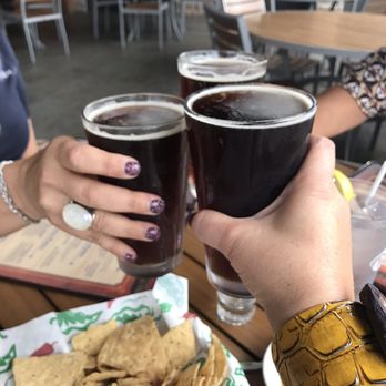 Cocina Azul - Love the outdoor patio. Cheers! #Scotia - New Mexican Cuisine Near Me - Albuquerque, New Mexico