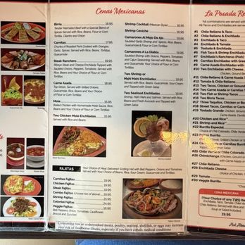 La Posada Real - side 2 of menu - Mexican Near Me - Reno, Nevada La Posada Real - side 2 of menu - Mexican Near Me - Reno, Nevada