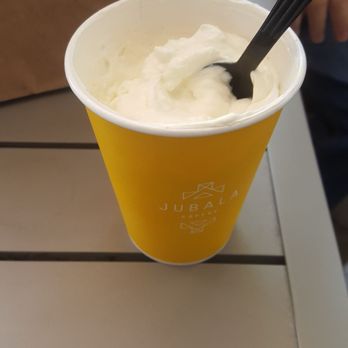 Jubala Coffee - I ordered a togo order. I was tossed a Jubala coffee cup filled with yogurt no lid. Not impressed by to go service. - Coffee & Tea Near Me - Raleigh, North Carolina