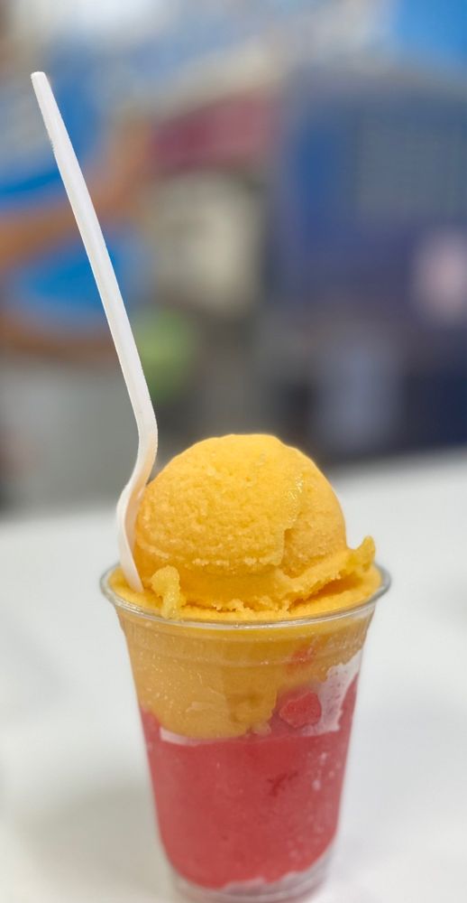 Adam's italian ice Logo