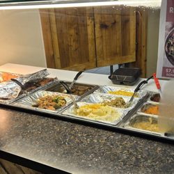 Beautiful display of food
