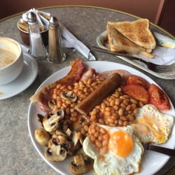 Gourmandise - Full English Breakfast with Coffee.