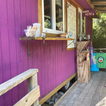 Hatteras Bowls - a purple building with a sign that says pick up here - Juice Bars & Smoothies Near Me - Waves, North Carolina Hatteras Bowls - a purple building with a sign that says pick up here - Juice Bars & Smoothies Near Me - Waves, North Carolina