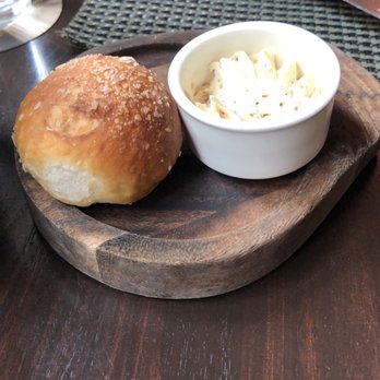 Cedric's Tavern - Pretzel bread with mustard butter. - Pubs Near Me - Asheville, North Carolina
