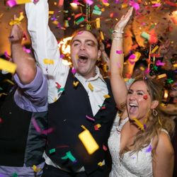 Confetti popping to our favorite song!