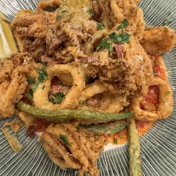 The Farmhouse Tuscan - Fried Calamari (not sure why I can't find it on the menu) - Tuscan Near Me - Alexandria, Virginia