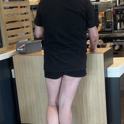 McDonald's - Barefoot customer